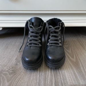 M. Gemi Moto black booties